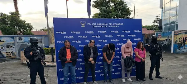 Desarticulan red de Los Choneros que movió USD 1700 millones en 8 años