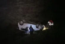 2 heridos en Alausí por accidente de tránsito