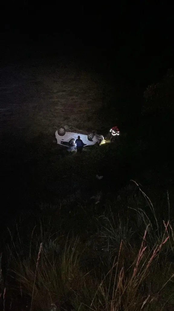 El vehículo rodó más de 50 metros