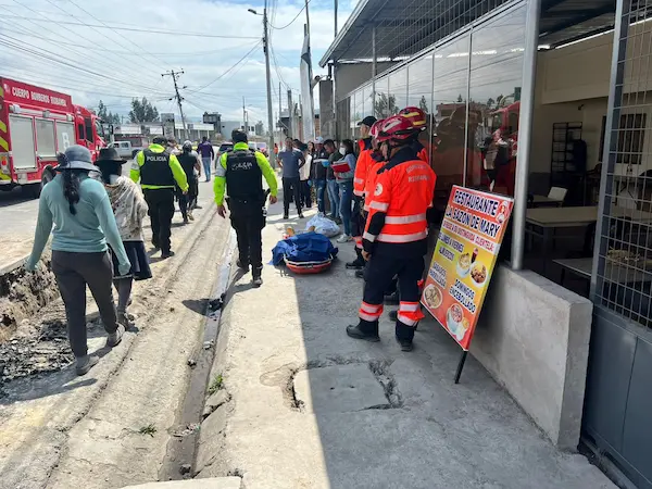 Los cuerpos aguardaban por los protocolos de ley respectivos