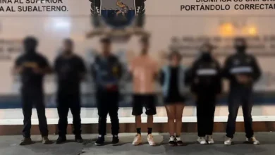 4 personas detenidas por extorsión en Riobamba