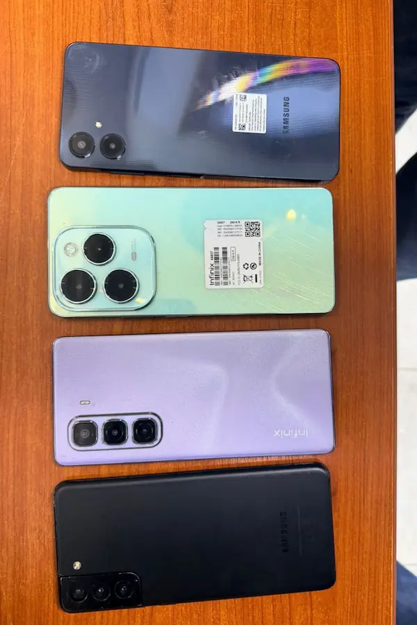 Equipos celulares que al momento son explotados por las unidades policiales especiales