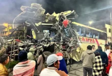 5 muertos en brutal accidente de tránsito en Riobamba.