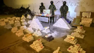 5 mujeres detenidas en Chimborazo por contrabando