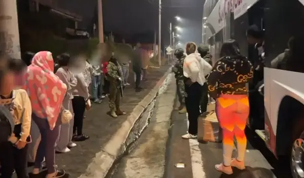 La tarea tomó por improviso a los pasajeros 