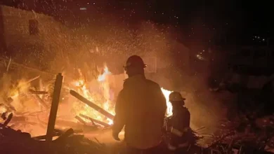 Bomberos apagaron incendio estructural en Guamote