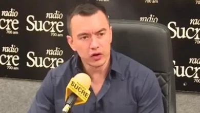 Daniel Noboa confirma que Aquiles Álvarez está en la Cárcel del Encuentro