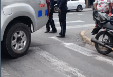 Motociclista fue atropellado en Riobamba