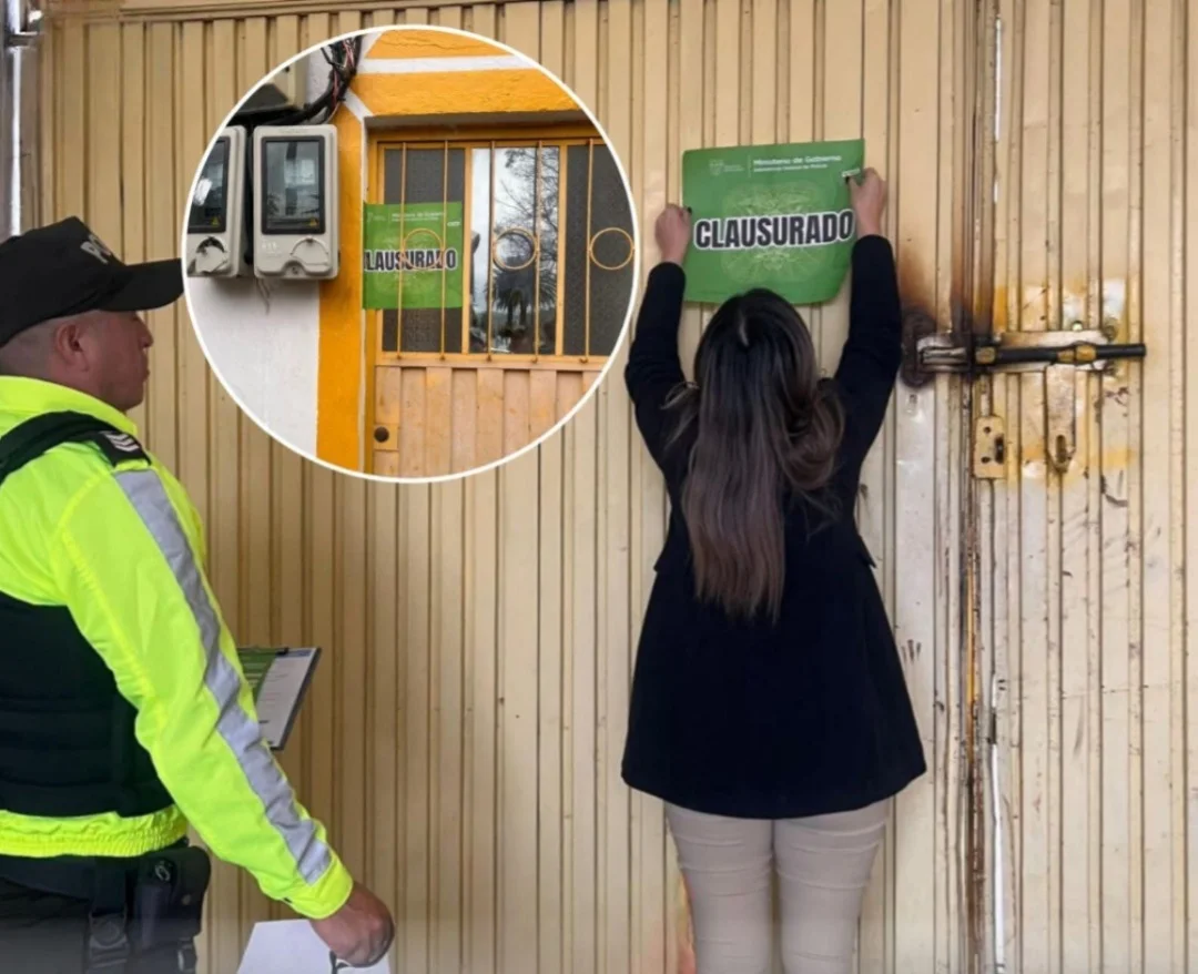 Clausuran pensión en Guaranda por actividades sexuales.