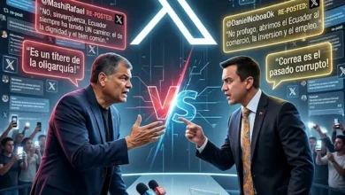 Noboa responde a Correa y defiende acuerdo comercial con EE.UU.