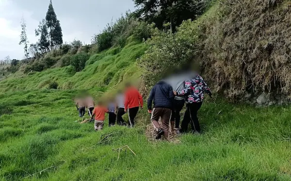 Todos fueron rescatados