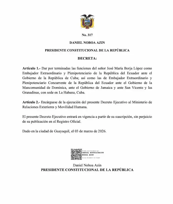 Decreto Ejecutivo 317