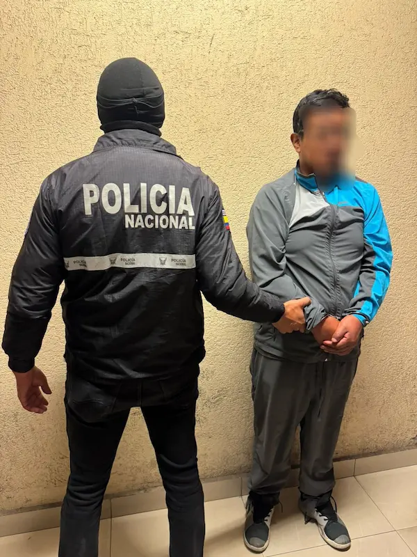 Hombre de 36 años detenido en Riobamba por secuestro