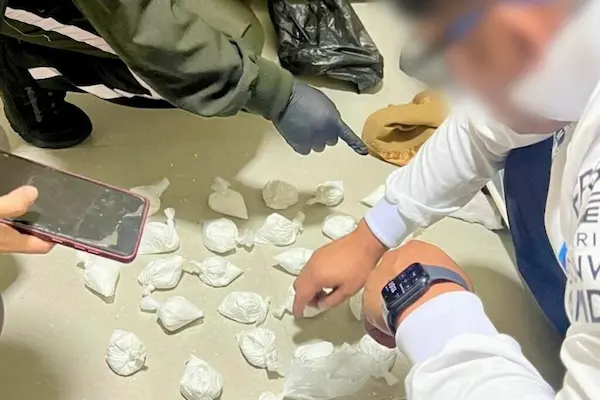 Hombre de Riobamba con drogas va a la cárcel 19 años