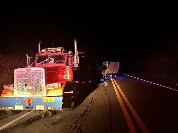 El hecho trágico bloqueó la vía