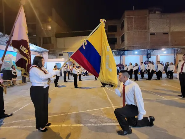 "¡Sí Juro lleno de civismo!"