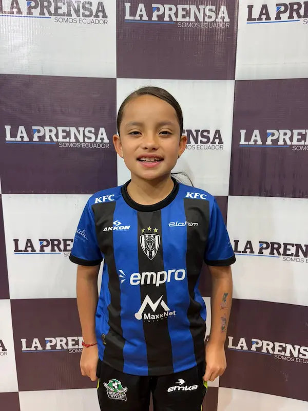 Luciana Salazar, la 'Niña Messi'.