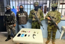 Militares decomisan celulares y armas en cárcel de Morona.