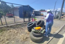 Minga para prevenir el dengue en 8 barrios de Sucúa.