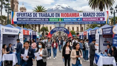 Ofertas de trabajo en Riobamba marzo 2026