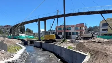 Parque Lineal La Laguna en Latacunga se entregará en mayo.