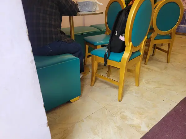 El lugar donde fue atacada la hermosa peludita