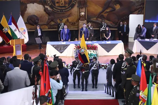 Sesión de la Asamblea en Imbabura 