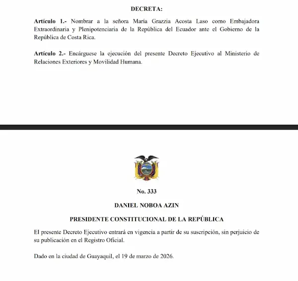 Decreto presidencial 333