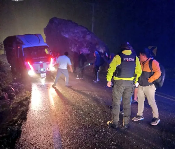 ECU 911 vías cerradas hoy 10 de marzo