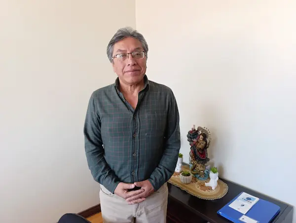 Roberto González, representante de la Corporación de Desarrollo Social CODES.