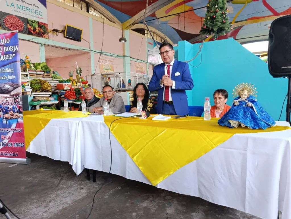 Mercado La Merced de Riobamba: adecuaciones generan polémica.