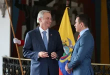 Daniel Noboa viajará a Chile para la investidura de José Antonio Kast