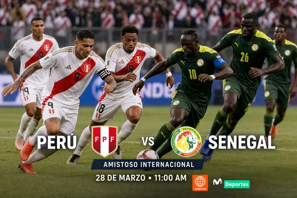 Perú vs Senegal: hora y dónde ver en vivo