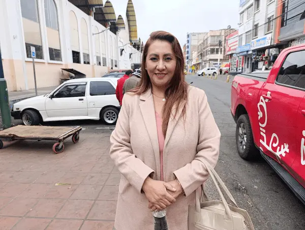 Nancy Santillán, concejal de Riobamba.