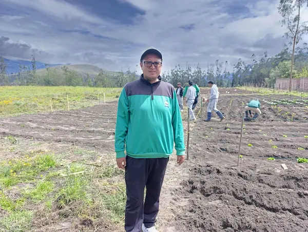 José Luis Guerrero, rector de la UE Puruhá.