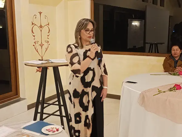 Lucy Freire, coordinadora nacional de Mujeres Ecuatorianas Organizadas.