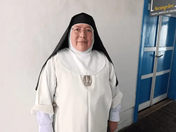 Bertha de Santa Magdalena, abadesa del Monasterio de Concepcionistas.