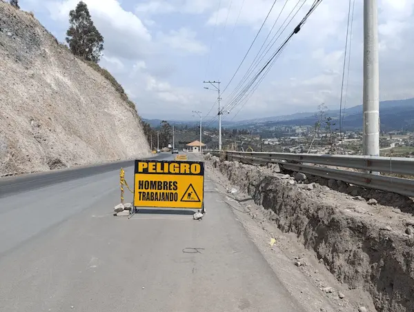 En el sector de la Virgen hay una señal de alerta.